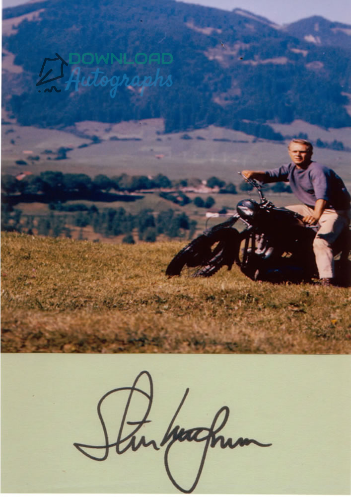 STEVE-MQUEEN-Autograph