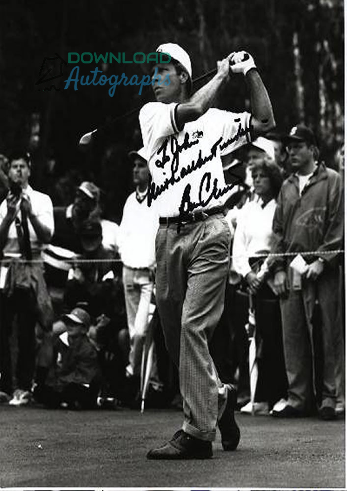 BEN-CRENSHAW-Autograph