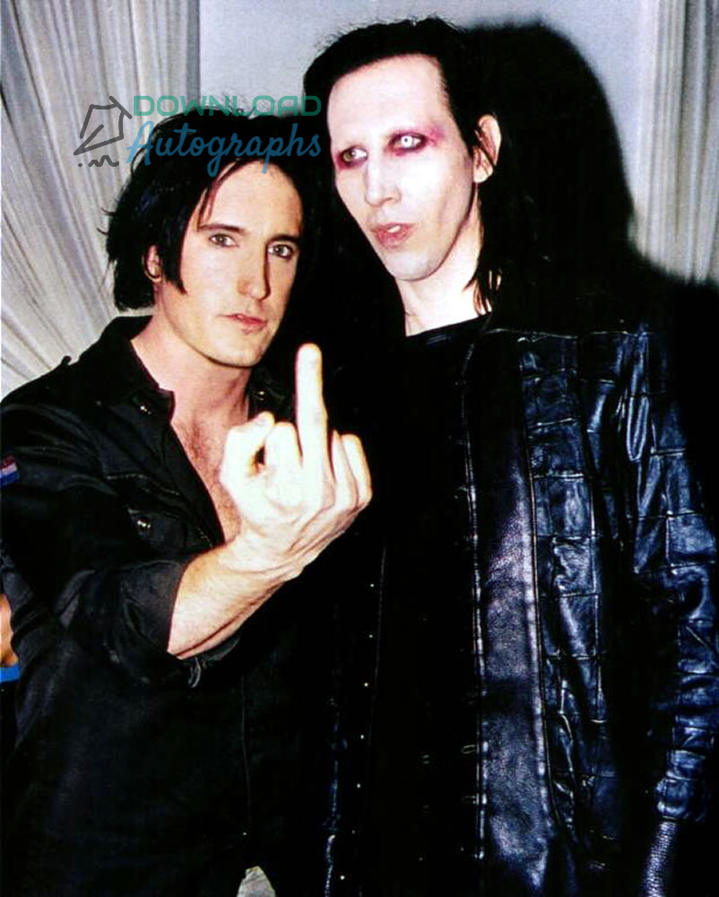 TRENT-REZNOR-and-MARILYN-MANSON-Autograph