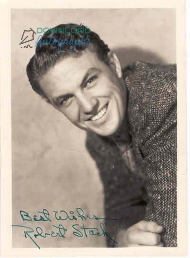 ROBERT-STACK-V2-Autograph