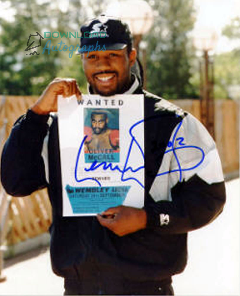 BOXING-LENNOX-LEWIS-Autograph