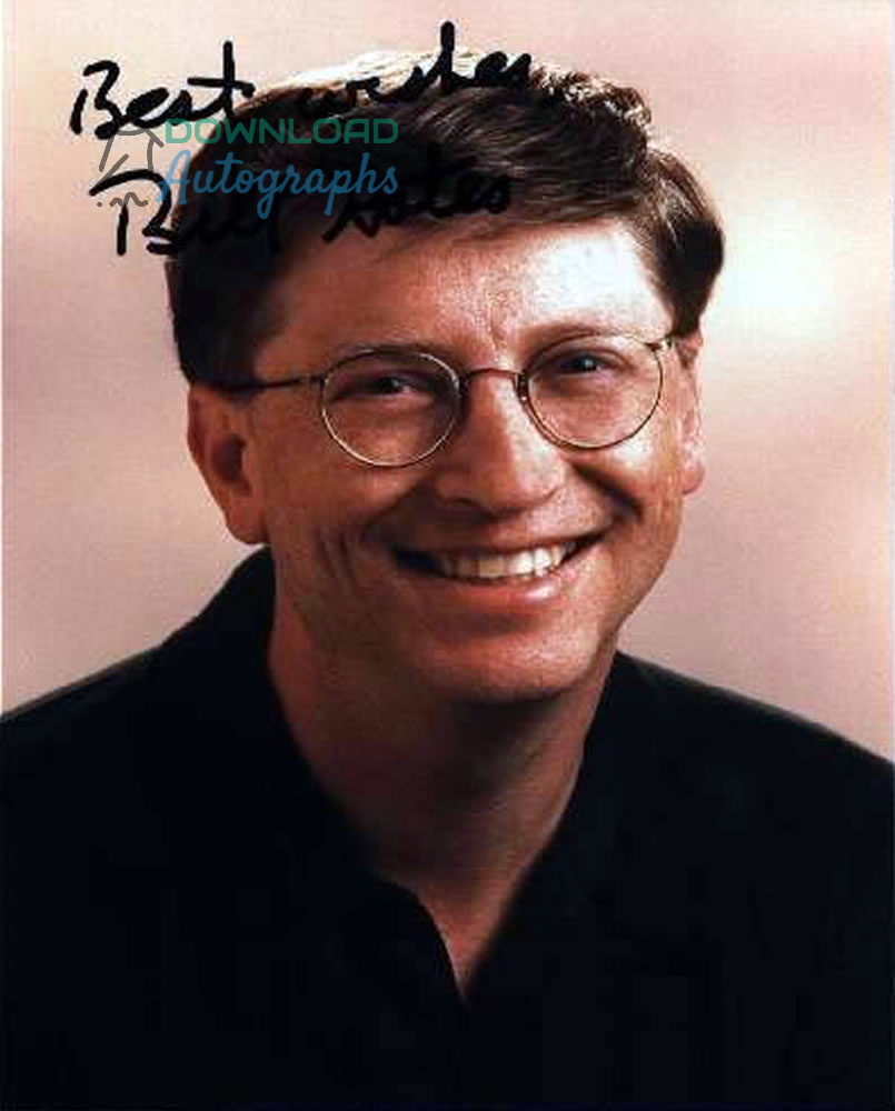 BILL-GATES-Autograph