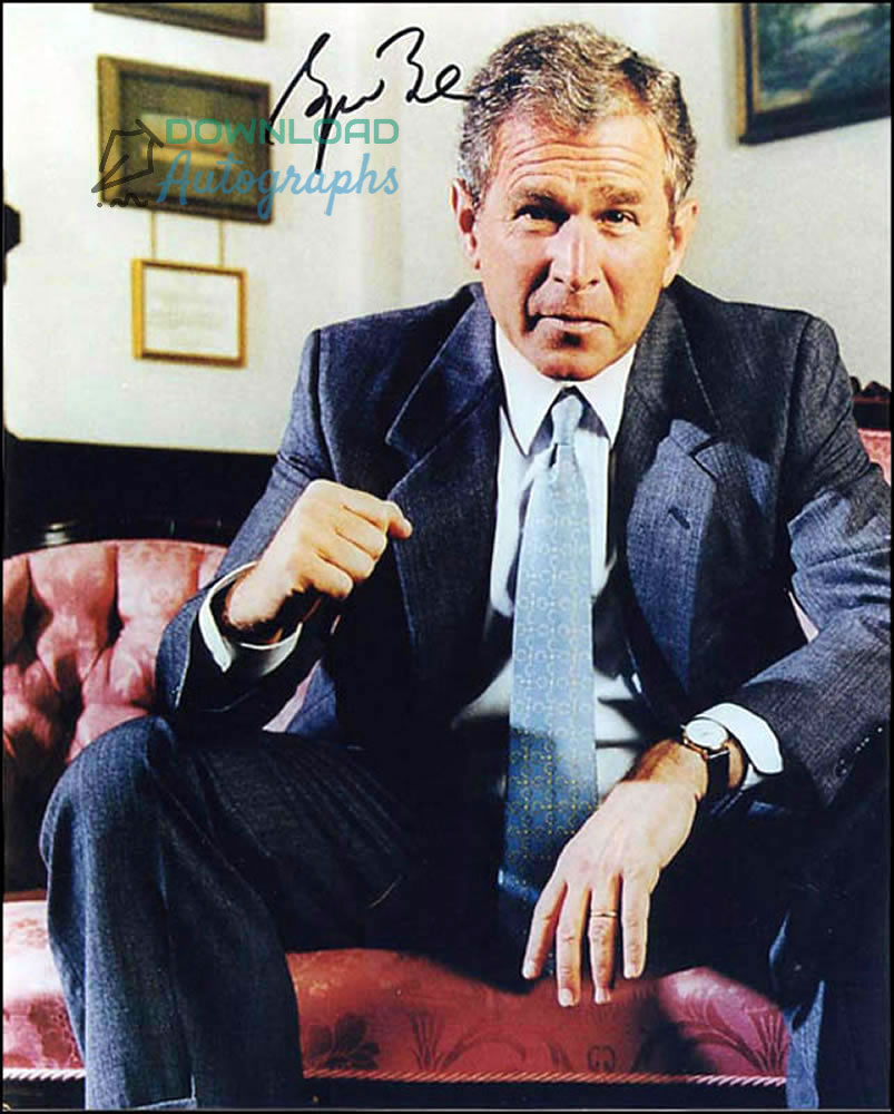 GEORGE-W-BUSH-V4-Autograph