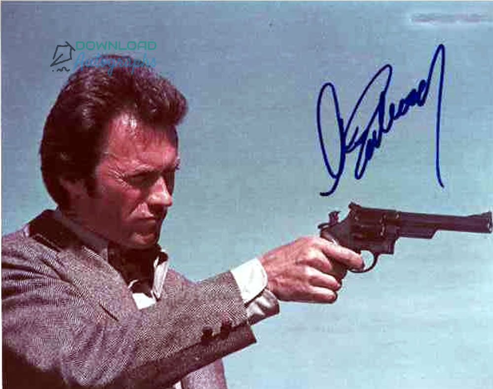 CLINT-EASTWOOD-Autograph